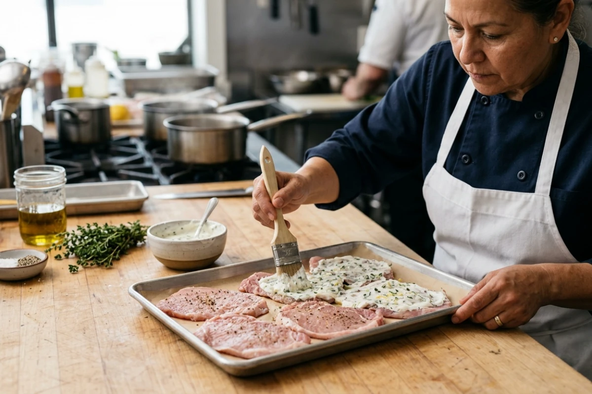 Diner-idee met varkensfilet: Heerlijke rolletjes met gerookte kaas – image 1